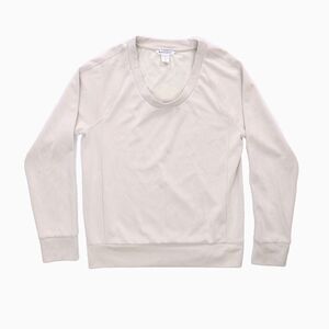 Athleta Sweatshirt Womens XS Seasoft Scoop Neck Relaxed Gym Athleisure